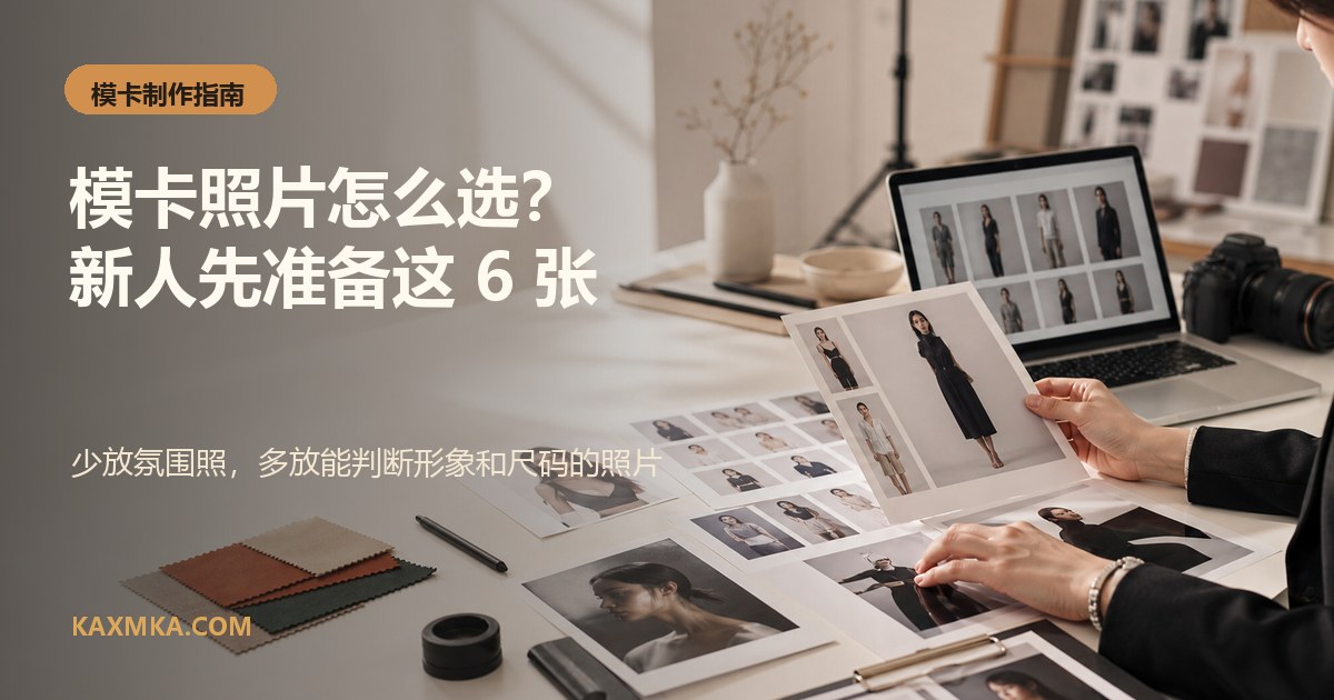 模卡照片怎么选?新人先准备这6张就够了插图 新人模卡照片怎么选以及需要准备哪些照片