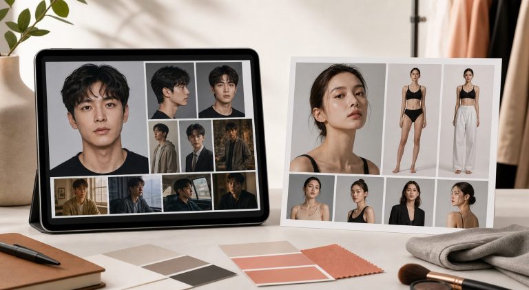 演员资料卡与模特模卡的展示重点对比
